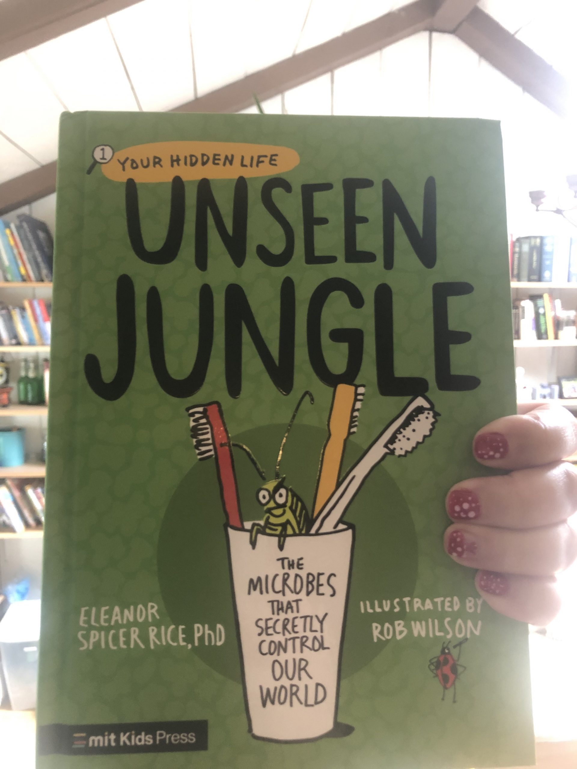 Cover of Unseen Jungle book by Dr. Eleanor Spicer Rice and Illustrated by Rob Wilson.